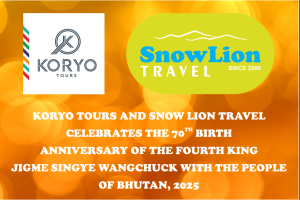 Koryo Tours and Snow Lion Travel celebrates the 70th Birth Anniversary of the fourth king Jigme Singye Wangchuck with the people of Bhutan, 2025